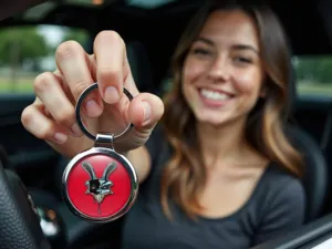 Keyrings Custom Cool Metallic Professional